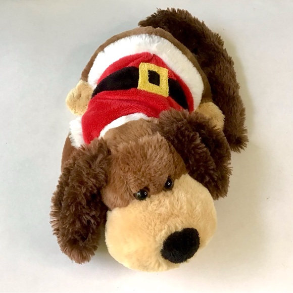 Dan Dee Animated Santa Dog 12” Plush Rolls Over Talks Bark Sings Christmas WORKS - Picture 7 of 11